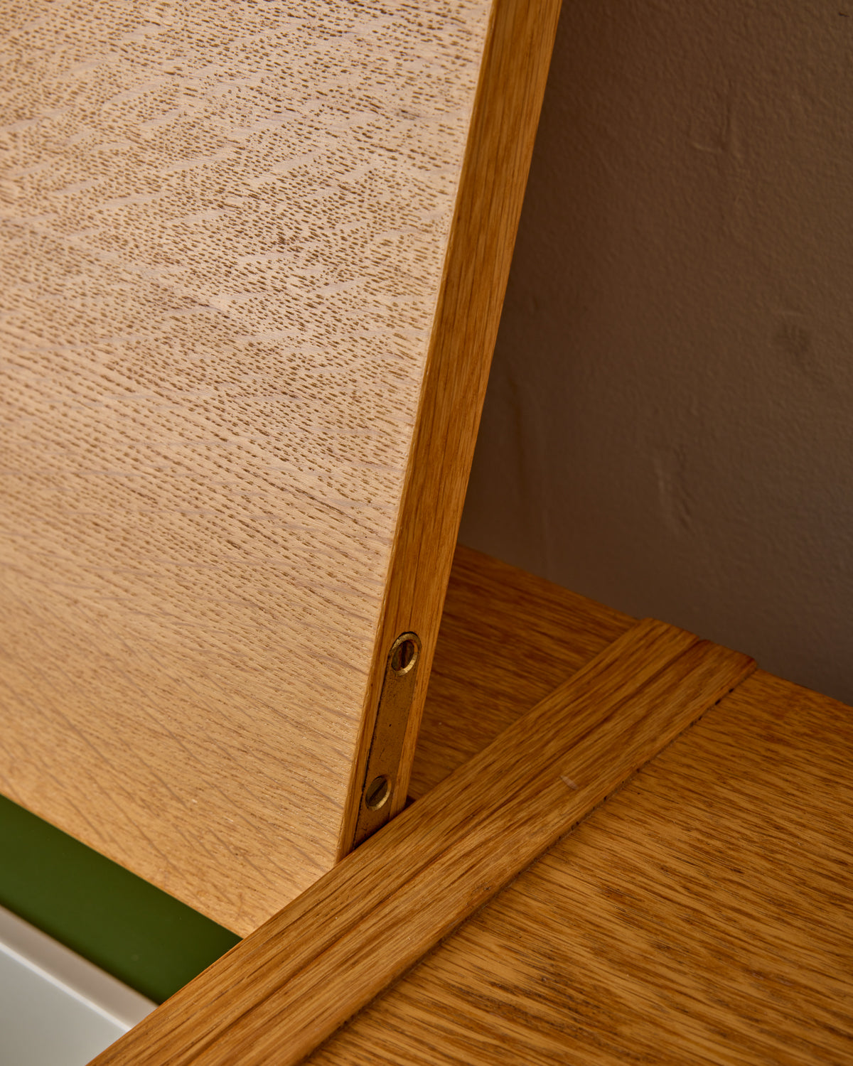 Scandinavian Oak Dresser with Vanity