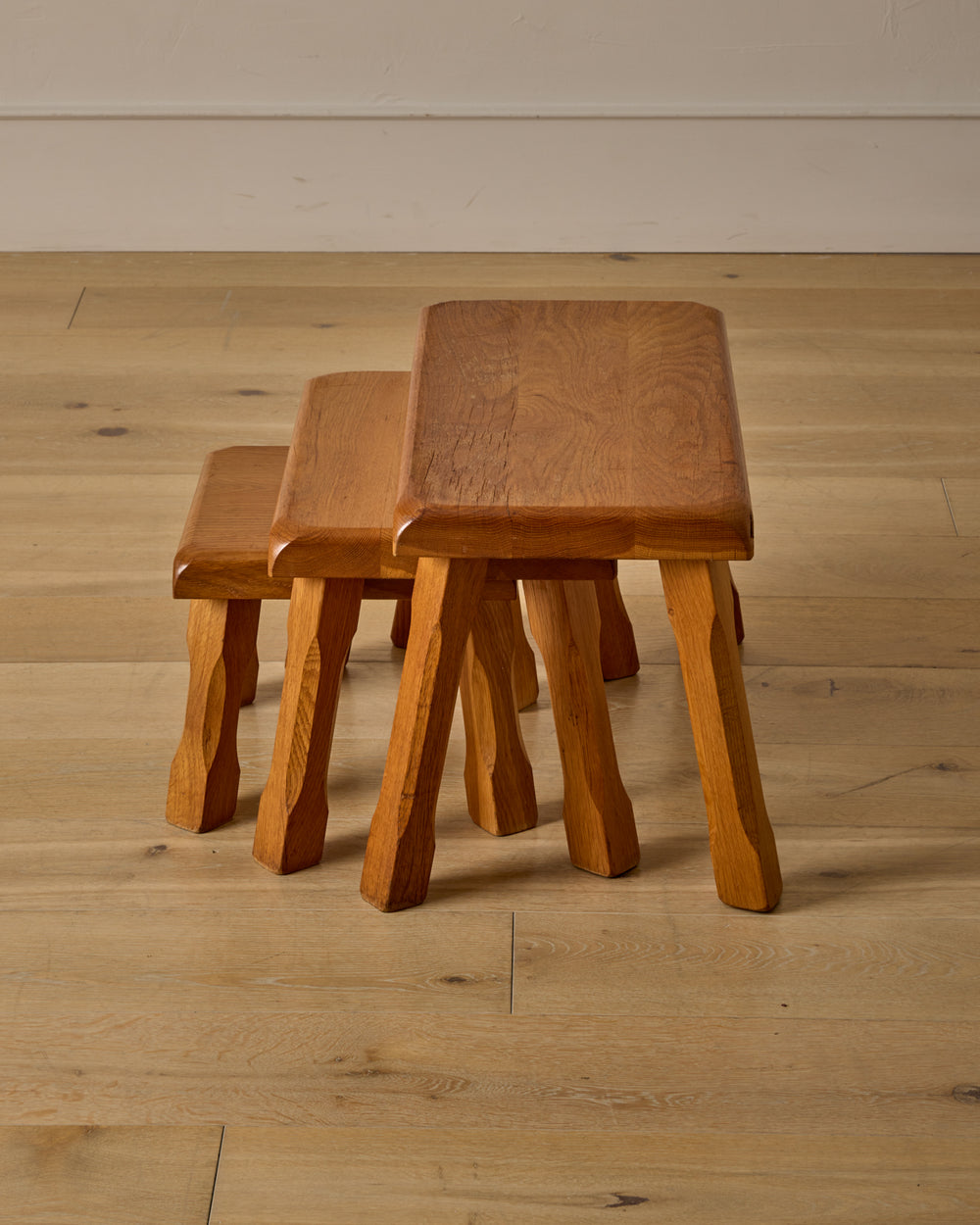 Set of Sculptural Leg Nesting Tables