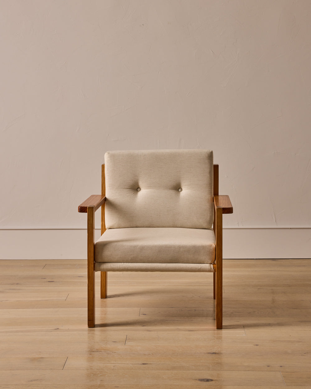 Pair of Baltic Pine Lounge Chairs