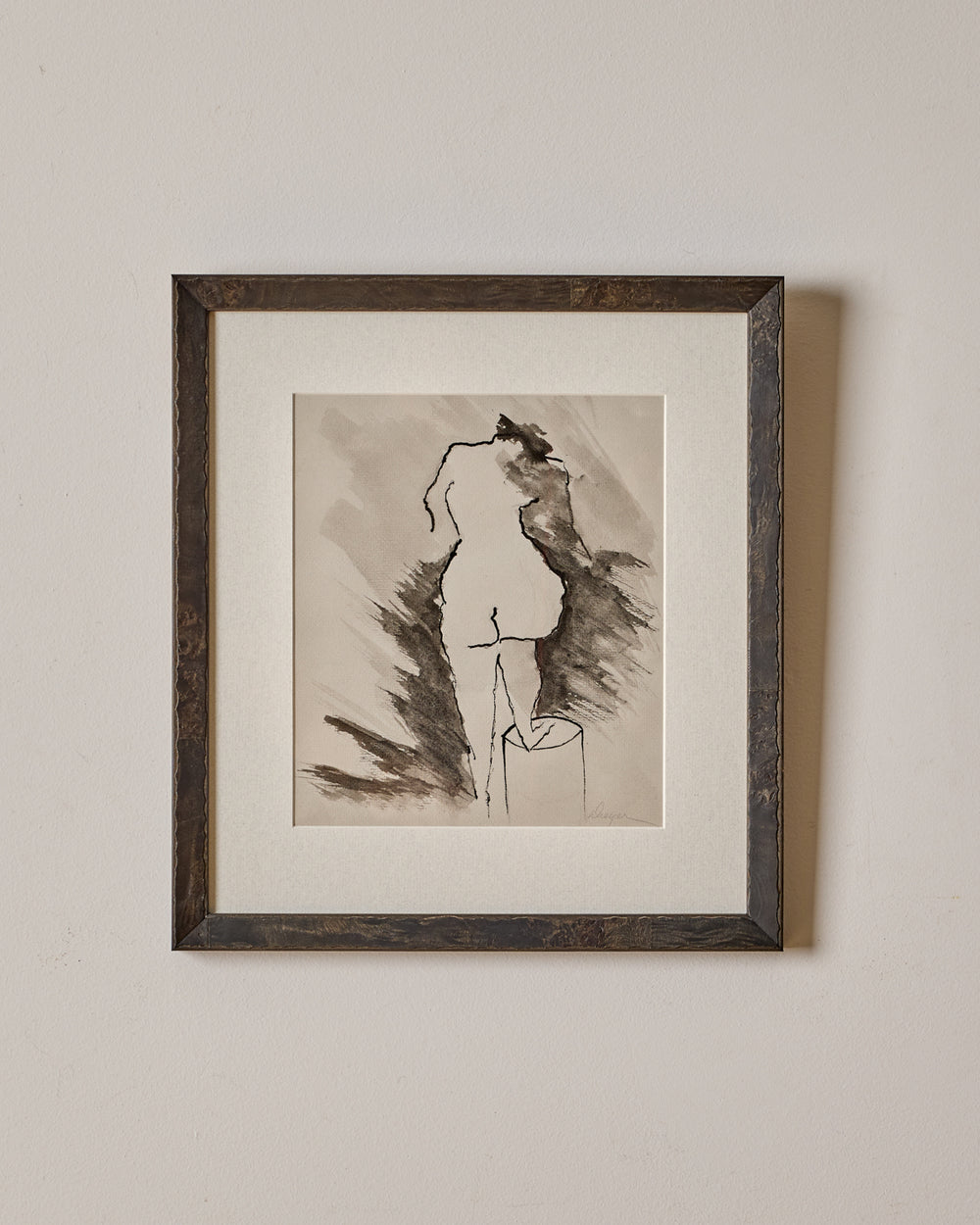 Nude in Watercolor