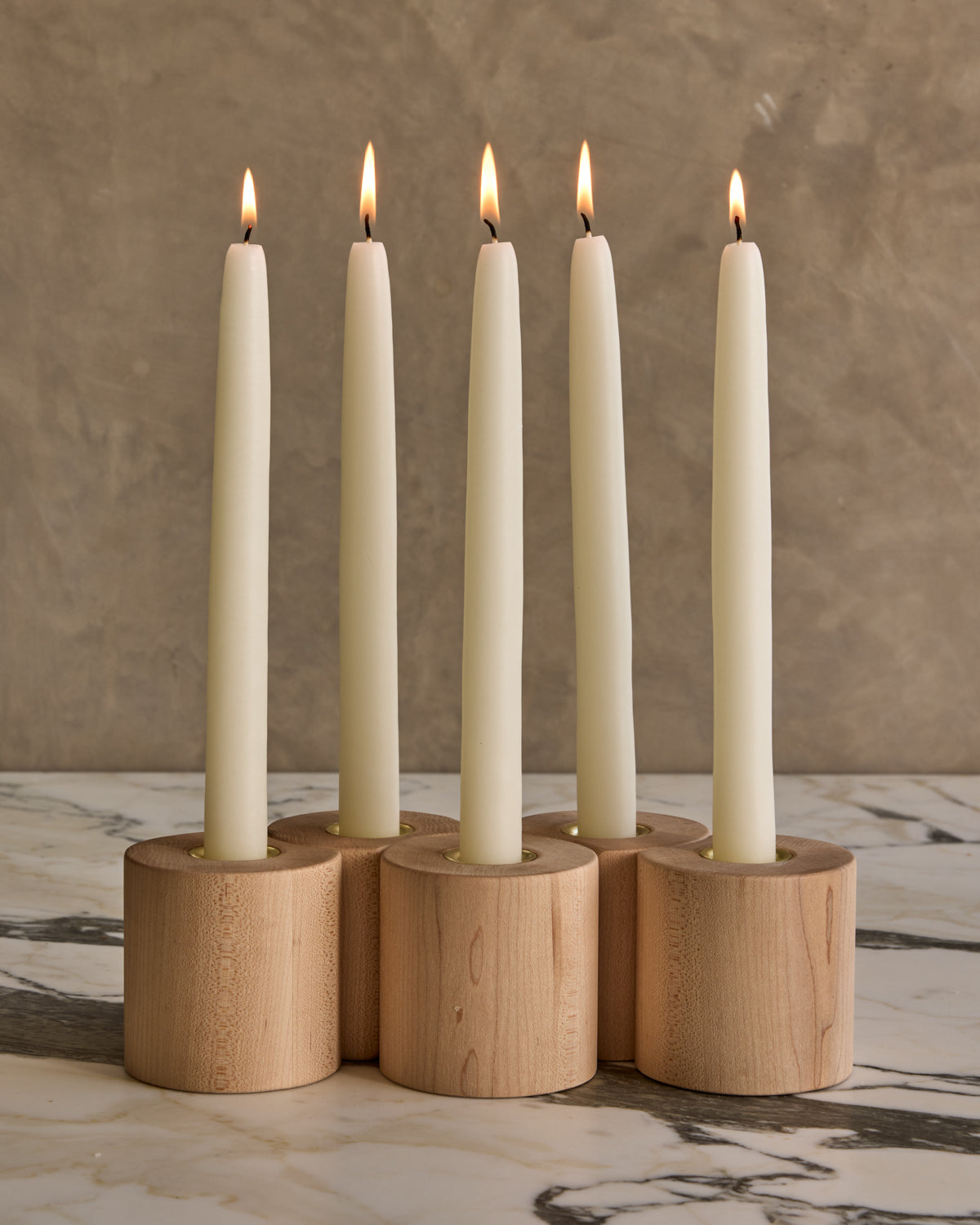 #wood-finish_clear maple #style_set of 5