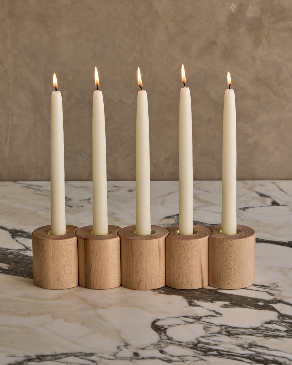 #wood-finish_clear maple #style_set of 5