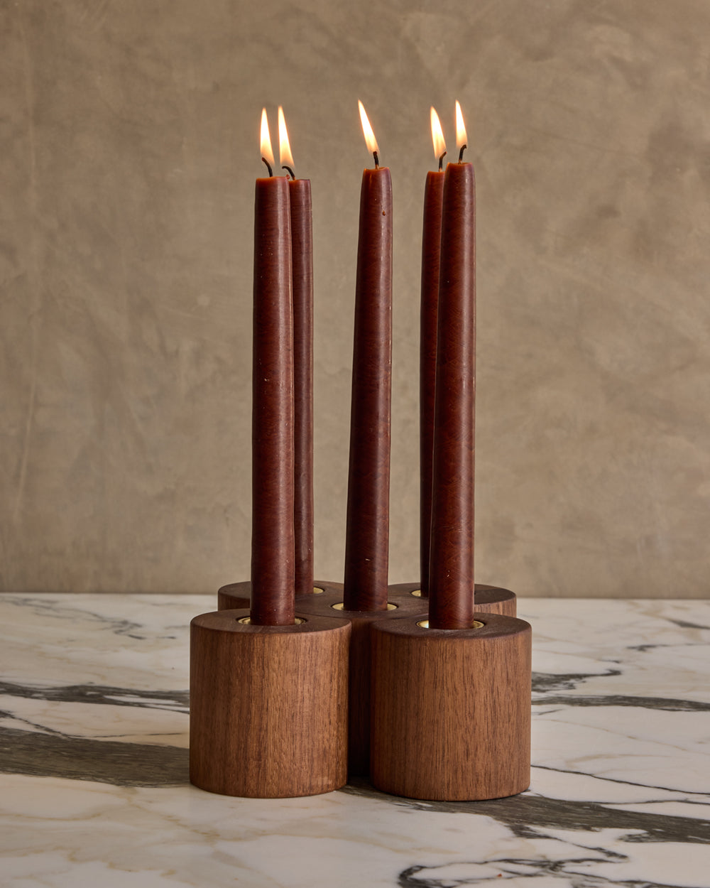 #wood-finish_black walnut #style_set of 5