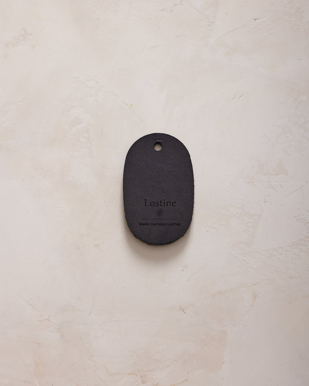 Black Harness Leather Sample